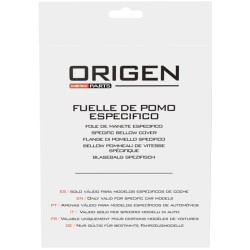 Origen Fuelle cambio de marcha para coche simil piel negro talla xl