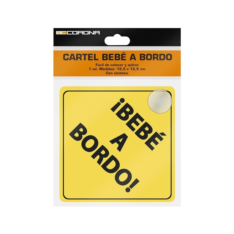 Cartel Bebé a Bordo